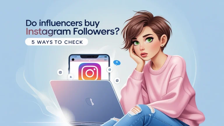 How to tell if someone bought Instagram followers – chart showing engagement drop vs fake follower spike