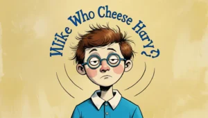 Text-based meme showing the phrase “Mike Who Cheese Harry” with a confused reaction, representing the viral internet joke and its hidden meaning.